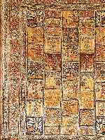 KASCHMAR,PERSIEN CA 380 X 300 CM. FLOR WOLLE.EHZ 2-3.CA 50 JAHRE.