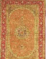 GHOM SEIDE, PERSIEN, 150 X 102CM, EHZ 2 REINE NATURSEIDE, CA.1 MIO.KN/QM, CA.20 JAHRE
