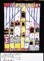 Hundertwasser, Friedenseich, 1928-2000, Nations Unies, Droits de l'Homme 1948-83, Farboffset mit MetallfolienprÄgung, num. 1145/1500, von ...