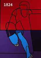 ADAMI, VALERIO, GEB. 1935, PLAKAT ZU DEN OLYMPISCHEN SPIELEN MÜNCHEN 1972, FARB- SIEBDRUCK, HANDSIGNIERT, NUM. 136/200, CA. 110 X 70 CM