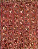 AFGHANE, 256 X 210CM, EHZ 4 WOLLE AUF WOLLE, UM 1930