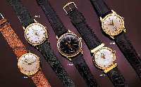OMEGA HERRENARMBANDUHR AUTOMATIK CONSTELLATION CHRONOMETERQUALITÄT, SCHWEIZ UM 1957, GG 585/000, BLATT REST., AUFGES. GOLD-STD.-ZEI- CHEN, ...