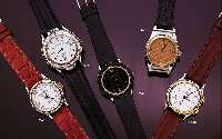 REVUE THOMMEN ARMBANDWECKER CRICKET, IN GER. LIMIT. AUFL. GEFERT., SCHWEIZ UM 1996, EDEL- ST. POL., LÜN. WIE KR. HARTVERG., EMAILFARB. BL., ...