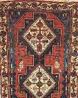 GHASCHGAI,PERSIEN,CA 177 X 124 CM..WOLLE AUF WOLLE.EHZ 3,UM 1935.