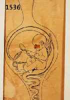 THOMA, HANS, 1839-1924, PUTTO MIT SCHLANGE, TUSCHFEDERZEICHNUNG ÜBER BLEISTIFT, RE. U. HANDSIGNIERT, GEBRÄUNT, LINKS WASSERFLECKIG, DREI KLEINE ...