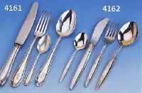BESTECK FÜR 6 PERSONEN, WMF 60ER JAHRE, 800ER SILBER, BEST. AUS: 6 MESSER, 6 GABELN, 6 LÖFFEL, 6 KAFFEELÖFFEL, 6 DESSERTMESSER, 6 ...