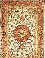 TÄBRIZ FEIN, PERSIEN, 154 X 102CM, EHZ 1-2 KORKWOLLE MIT SEIDE, CA.10 JAHRE.