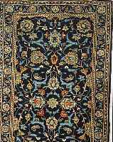 KESCHAN,PERSIEN CA 120 X 80 CM..FLOR WOLLE. EHZ 1-2.CA 30 JAHRE.