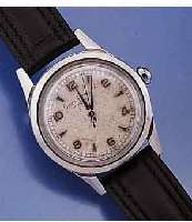 GIRARD PERREGAUX HERRENARMBANDUHR, EDELST., BOD. VERSCHR., SCHWEIZ UM 1960, AUTOMATIK, 17 ST., INCABL.-STOßS., GYROMATIK-PRINZIP, ZENTRALSEK., ...