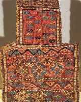 OSTKURDISCHE SATTELTASCHE, 51 X 35CM, EHZ 2 UM 1920