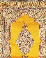 KERMAN, PERSIEN, CA.372 X 263CM, EHZ 3 FLOR WOLLE, CA.30 JAHRE