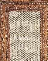 SAROGH MIR, INDIEN, 300 X 200CM, EHZ 1-2 FLOR WOLLE, CA.5 JAHRE