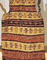 OSTKURDISCHE SALZTASCHE, 55 X 36CM, EHZ 2 WOLLE AUF WOLLE, UM 1920