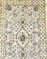 NAIN,PERSIEN CA 210 X 125 CM..FLOR KORKWOLLE MIT SEIDE.CA 10 JAHRE.EHZ 1-2.