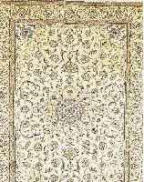 NAIN,PERSIEN CA 344 X 256 CM..FLOR WOLLE MIT SEIDE.CA 10 JAHRE.EHZ 1-2.
