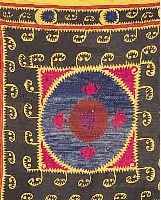 SOFREH,KAZAK.CA 117 X 116 CM..EHZ 3. UM 1900.