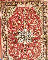 SAROGH,PERSIEN CA 160 X 105 CM..FLOR WOLLE. EHZ 2.CA 20 JAHRE.