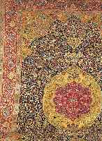 TÄBRIZ,PERSIEN CA 555 X 402 CM..FLOR WOLLE. ÄUSERST SELTENES STÜCK MIT ALTERSBEDINGTEN LEICHTEN GEBRAUCHSSPUREN, UM 1920