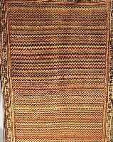 GABBEH,PERSIEN CA 210 X 140 CM..WOLLE AUF WO LLE.EHZ 2.CA 30 JAHRE.