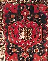 BACHTIAR,PERSIEN CA 202 X 165 CM..FLOR WOLLE EHZ 2-3.CA 40 JAHRE.