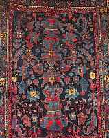 SHAHSAWAN,PERSIEN CA 174 X 132 CM..FLOR WOLL E.EHZ 2-3.UM 1930.