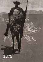 SCHLOTTER, EBERHARD, GEB. 1921 HILDESHEIM, DON QUICHOTTE, LITHOGRAPHIE, HANDSIGN., NUM. 51/100, CA. 23 X 20 CM