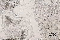PICASSO, PABLO, 1881-1973, MINOTAURE ENDORMI CONTEMPLE PAR UN FEMME, RADIERUNG AUS DER NEUAUFLAGE DER SUITE VOLLARD VON 1933, AUF BÜTTEN VON ...