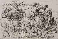 SLEVOGT, MAX, 1868-1932, ZWEI LITHOGRAPHIEN AUS: CORTEZ: DIE EROBERUNG MEXIKOS, VON 1915-18, AUF CHINAPAPIER, JEWEILS RE. U. HANDSIGNIERT, BLATTGR. ...
