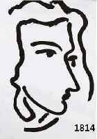 MATISSE, HENRI, 1869-1954, NADIA REGARDANT A DROITE, LITHOGRAPHIE ÜBER CREMEFARBENEM GRUND NACH EINER ZEICHNUNG VON 1948, IM STEIN SIGN., AUF ...