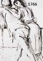 WEBER, A.PAUL, 1893-1980, ZUSPRUCH, LITHOGRAPHIE, RE. U. HANDSIGN., CA. 40 X 36 CM, WVZ DORSCH NR. 2787
