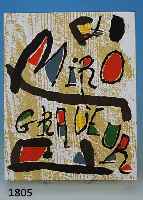 MIRO, JOAN, 1893-1983, BUCHBAND: RADIERUNGEN BAND II 1961-1973, MIT ZWEI ORIGINALLITHO- GRAPHIEN BLATTGR. JE CA. 31.5 X 24.5 CM, IM SCHUBER