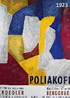 POLIAKOFF, SERGE, 1900-1969, FARBLITHOGRAPHIE EINES PLAKATES, RE. U. HANDSIGNIERT, NUM. 109/125, CA. 67 X 45 CM, PP, U.GL., R.