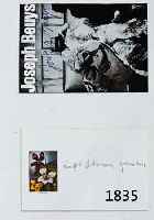 BEUYS, JOSEPH, 1921-1986, KONVOLUT AUS DREI POSTKARTENMULTIPLES, EINES HANDSIGNIERT, DAZU EINES VON S. POLKE, HANDSIGNIERT, JE CA. 14 X 11 CM, R., ...