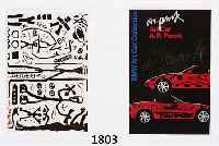 PENCK, A.R., GEB. 1939, VIER POSTKARTEN- MULTIPLES, HANDSIGNIERT, JE CA. 14 X 11 CM, R.