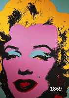 WARHOL, ANDY, 1928-1987, MARYLIN, FARBSIEBDRUCK, EDITION SUNDAY B. MORNING, RÜCKSEITIG SO GESTEMPELT, AUßERDEM MIT STEMPEL: FILL IN YOUR OWN ...