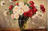 KRÜGER, ELISABETH, *1864 KIEL, ÖL/LWD., STUDIERTE BEI PROF. GUSSOW U. SKARBINA IN BERLIN U. IN MÜNCHEN, IHRE BLUMENBILDER FAN- DEN WEITE ...