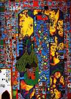 HUNDERTWASSER, FRIEDENSREICH, 1928-2000, PLAKAT, OLYMPISCHE SPIELE 1972, CA. 65 X 100CM