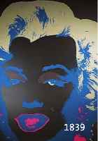 WARHOL, ANDY, 1928-87, FARBSERIGRAPHIE, MARILYN, SUNDAY B. MORNING 91 X 91 CM, RÜCKSEITIG GESTEMPELT: FILL IN YOUR OWN SIGNATURE