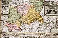 KONVOLUT KUPFERSTICHKARTEN, 18. JH., 4 X HOMANN: LONDON, SÜD- UND NORDHEMISPHAERE, 1 X LOTTER: GIBRALTAR, ALLE MIT MITTELBUG, ALLE KOLORIERT, ...