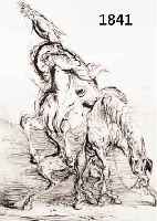 WEBER, A.PAUL, 1893-1980, AUFS ANDERE PFERD, LITHOGRAPHIE, RE. U. HANDSIGN., CA. 45 X 35 CM