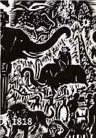 MASAREEL, FRANS, 1889-1972, 2 HOLZSCHNITTE, DAS GESICHT HAMBURGS, AUFL. 80 EX., HANDSIGN., CA. 14X11 CM, PP.