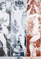 JANSCHKA, FRITZ, GEB. 1919, EROTISCHE KOMPOSITION, FARBRADIERUNG, HAND- SIGNIERT UND DAT. 71, NUM. 160/160, CA. 49 X 34 CM