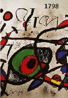 MIRO, JOAN, ZWEI FARBLITHOGRAPHIEN, BEIDE IM STEIN SIGN., CA. 56 X 72 BZW. 50 X 54 CM