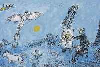 CHAGALL, MARC, FARBLITHOGRAPHIE, CA. 47 X 32 CM, PP