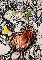 CHAGALL, MARC, PIROUETTE AU CIRQUE, FARBLITHOGRAPHIE, CA. 20 X 25 CM