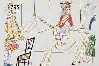 PICASSO, PABLO, FARBLITHOGRAPHIE, IM STEIN SIGN., CA. 34 X 26 CM