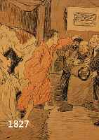 STEINLEN, THEOPHILE, 1859-1923, 2 FARBLITHO- GRAPHIEN 1893, IM STEIN SIGN., CA. 28X23 CM, DABEI 2 LITHOGRAPHIEN VON GUILLAUME UND GUYDO, PP