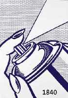 KONVOLUT AUS ZWEI FARBLITHOGRAPHIEN, SAM FRANCIS UND ROY LICHTENSTEIN, CA. 39 X 27 CM BZW. 27 X 32 CM, PP