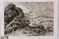 KOBELL, FERDINAND, 1740-1799, 2 RADIERUNGEN UM 1779, IN DER PLATTE SIGN. U. DAT., CA. 7.5X10CM, PP