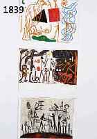 PENCK, A. R., *1939, 3 MULTIPLES, 1X HANDSIGN., CA. 38X45CM U. 38X26CM, PP, R.